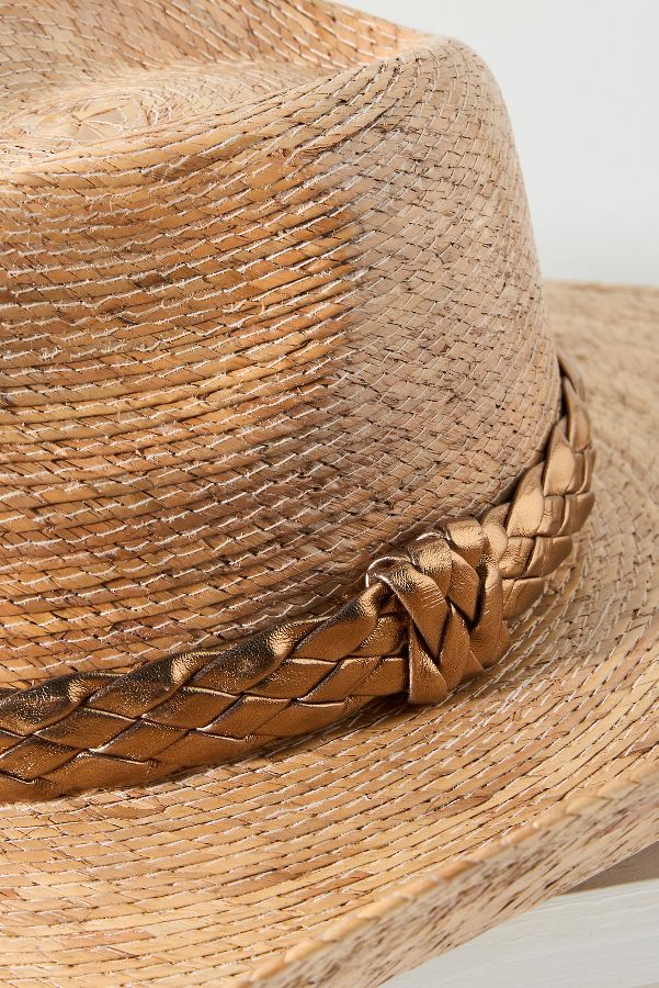 Slide View: 4: ASN Hats Woven Rancher