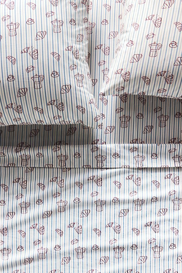 Slide View: 1: Dora Howarth Icon Cotton Percale Sheet Set