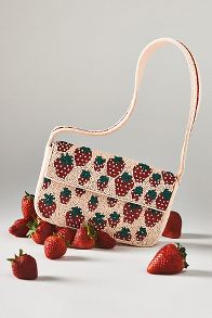 Slide View: 1: The Fiona Beaded Bag: Food & Drink Edition