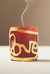 Thumbnail View 1: grantLOVE x Amber Sakai LOVE Candle Holder and Chaparral Candle Set