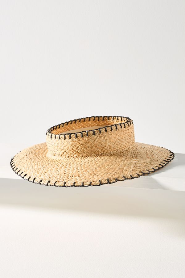 Slide View: 3: Wyeth Julia Straw Visor