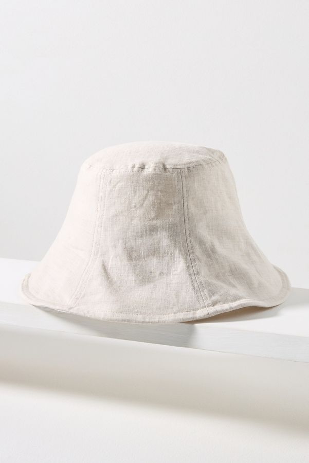 Slide View: 2: Wyeth Cotton Linen Bucket Hat