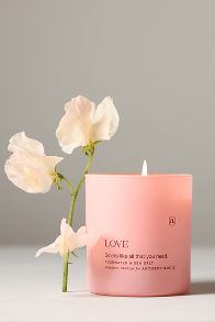 Slide View: 1: Anecdote Love Rosewater & Sea Salt Glass Candle