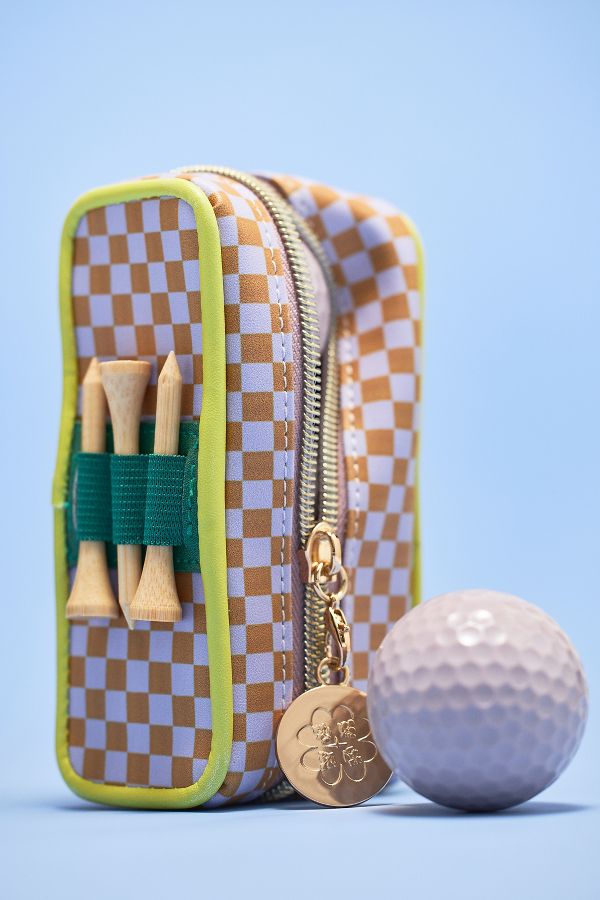 Slide View: 3: Anthropologie Golf Ball & Tee Set