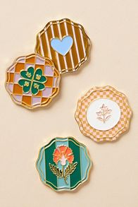 Slide View: 1: Anthropologie Golf Ball Markers, Set of 4