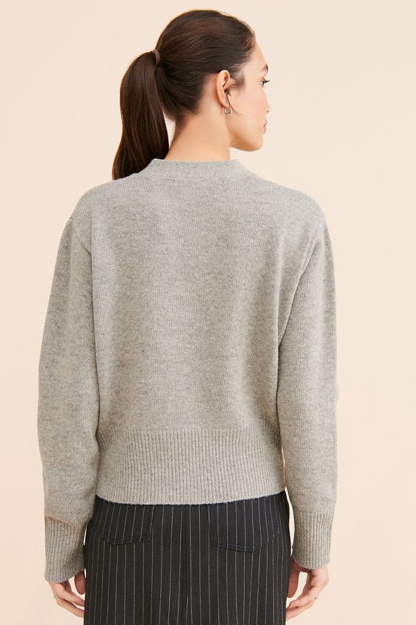 Slide View: 2: Flat White 1990 Varsity Sweater