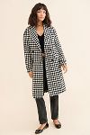 Thumbnail View 1: NVLT Houndstooth Double-Breasted Overcoat