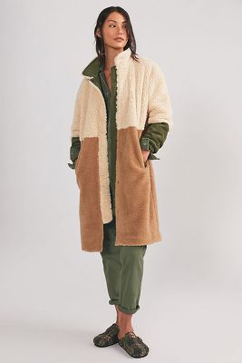 Ruby + Ed Sherpa-Lined Coat