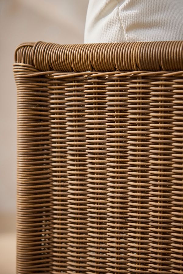 Slide View: 4: Iris All Weather Wicker Sofa