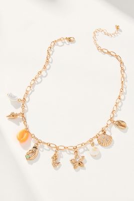 Lulla Seashell Charm Necklace