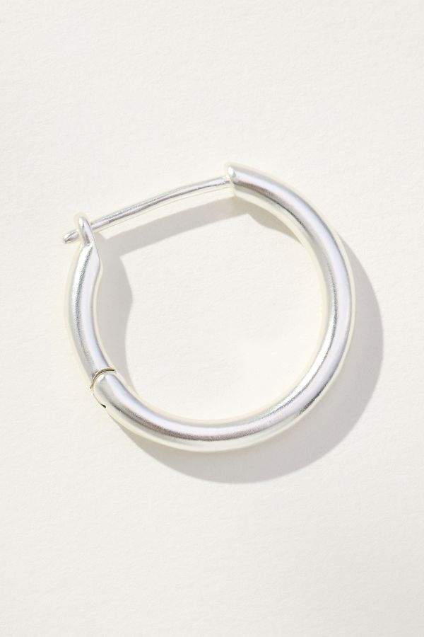 Slide View: 2: Small Hoop Earrings