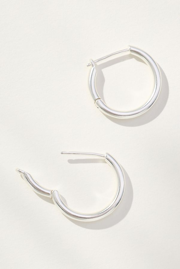 Slide View: 1: Small Hoop Earrings