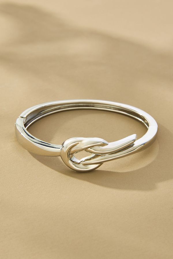 Slide View: 1: Knotted Cuff Bracelet