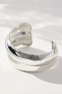 Sculptural Cuff Bracelet