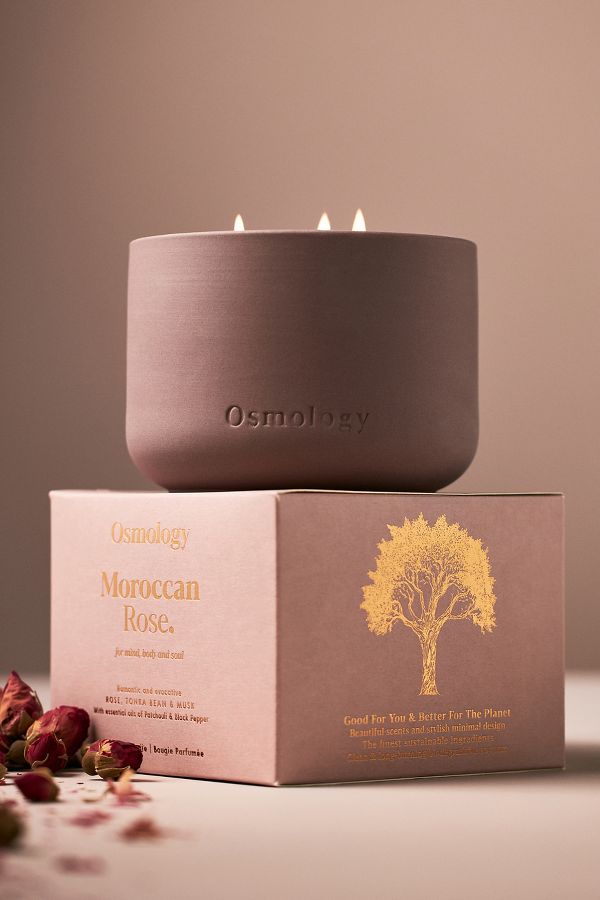 Slide View: 1: Osmology Moroccan Rose Boxed Candle