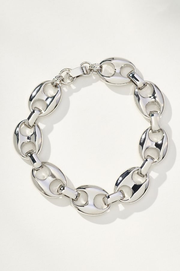 Slide View: 2: Chunky Pop Tab Bracelet