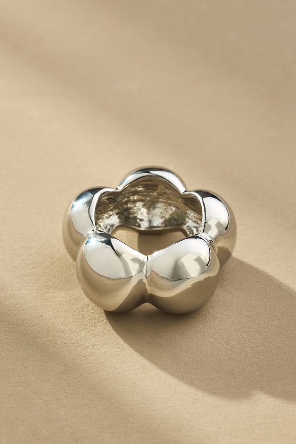 Slide View: 2: Bubble Scallop Ring