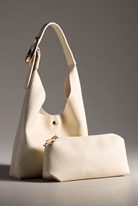 Slide View: 3: The Love Knot Slouchy Bag: Mini Buckle Edition