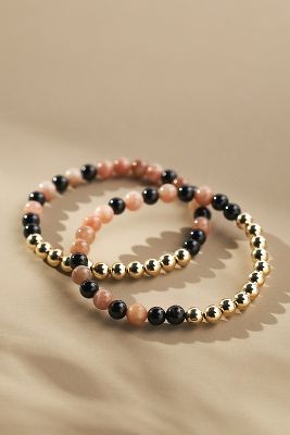 The Healer's Collection N 2 Attract Love Bracelets, Set of 2