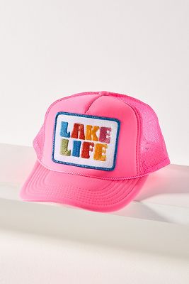 Friday Feelin Lake Life Trucker Hat