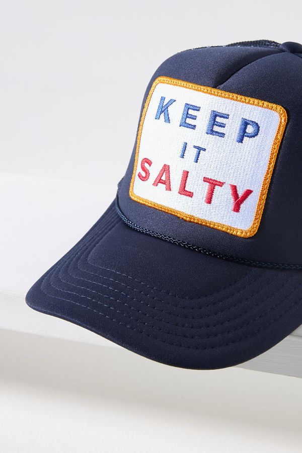 Slide View: 4: Friday Feelin Keep It Salty Trucker Hat