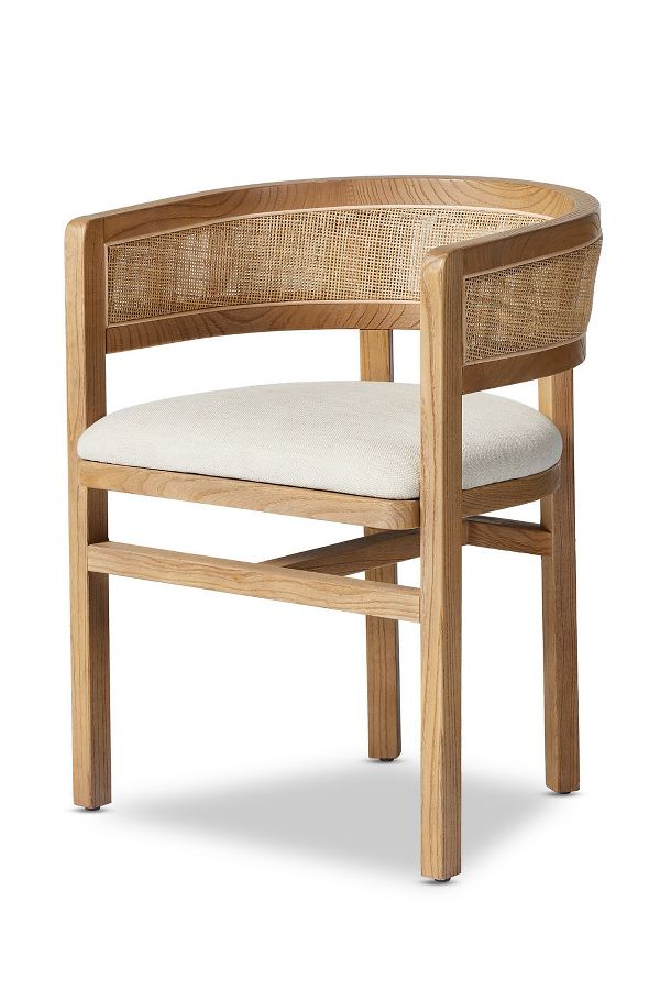 Slide View: 2: Cordoba Crosshatch Dining Armchair