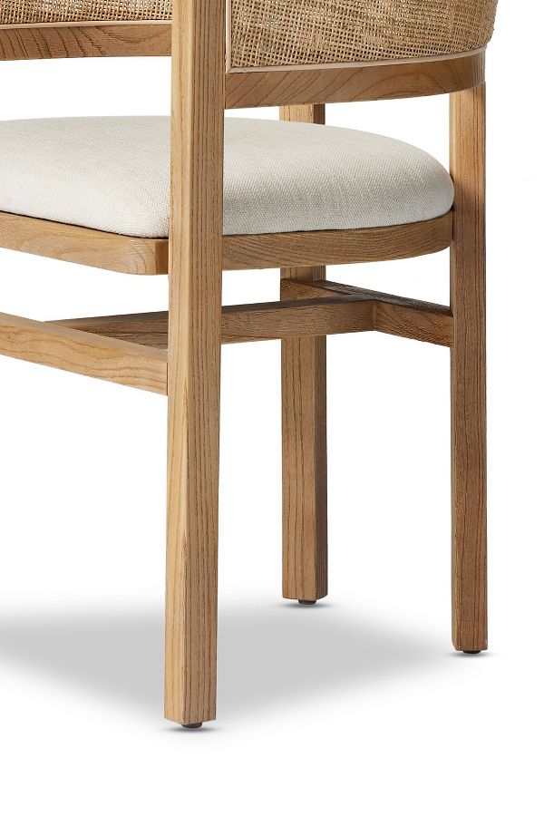 Slide View: 5: Cordoba Crosshatch Dining Armchair