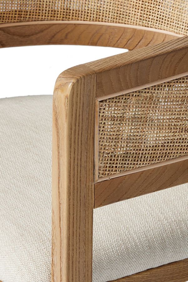 Slide View: 6: Cordoba Crosshatch Dining Armchair