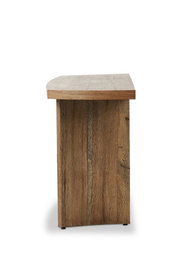 Slide View: 4: Brinton Rustic Oak Console Table