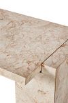 Thumbnail View 6: Romano Chunky Marble Console Table