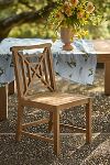 Thumbnail View 1: Fretwork Teak Side Chairs, Set of 2