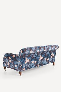 Slide View: 4: Willoughby 79" Frederica Velvet Two-Cushion Sofa