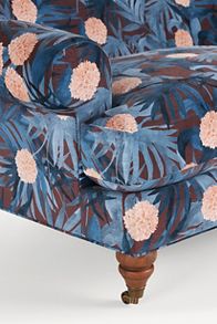 Slide View: 5: Willoughby 79" Frederica Velvet Two-Cushion Sofa