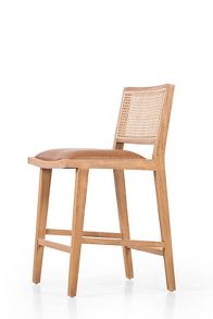 Slide View: 3: Sage Beech Wood Counter Stool