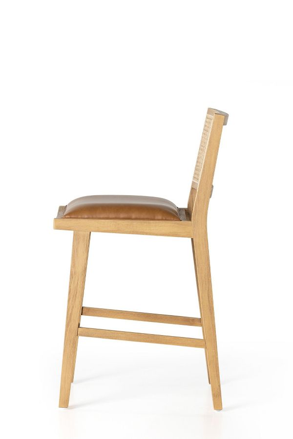 Slide View: 4: Sage Beech Wood Counter Stool