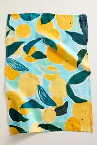 Slide View: 2: Citrus Grove Dish Towel