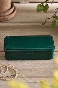 Slide View: 1: Toyo Steel Mini Seed Storage Box, Emerald