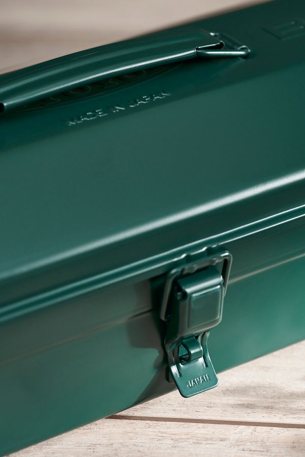 Slide View: 3: Toyo Steel Medium Seed Storage Box, Emerald