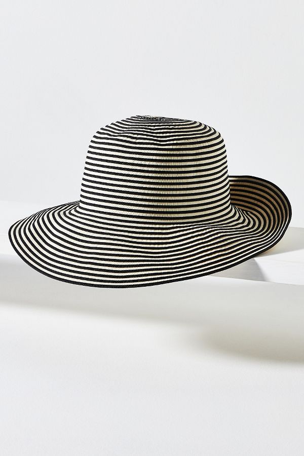 Slide View: 1: By Anthropologie Grosgrain Bucket Hat