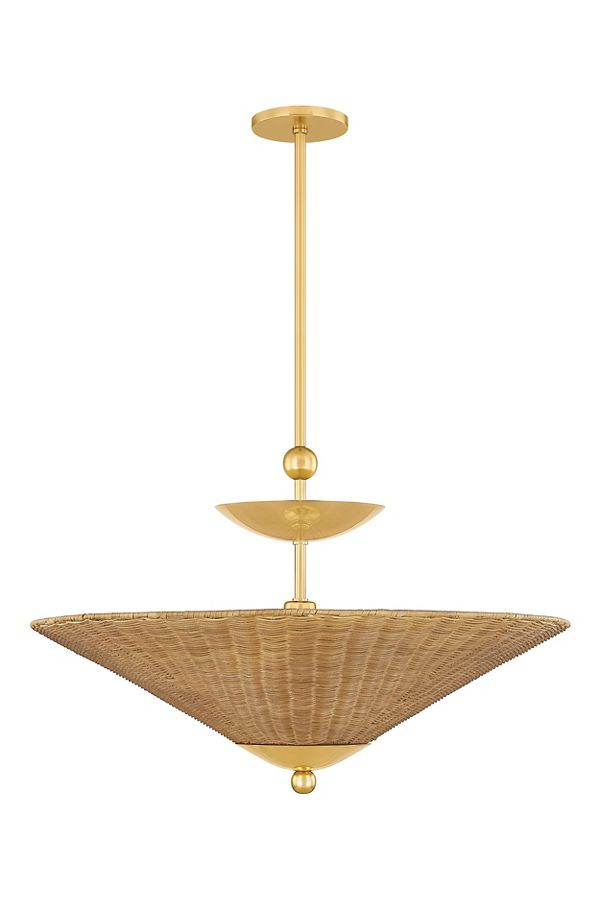 Slide View: 1: Perilla Woven Pendant Lamp