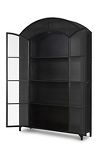 Thumbnail View 3: Belmont Arched Wide Metal Glass Door Cabinet