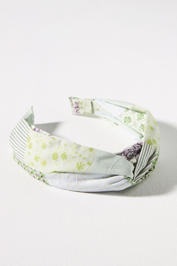 Slide View: 1: Patchwork Twist Headband