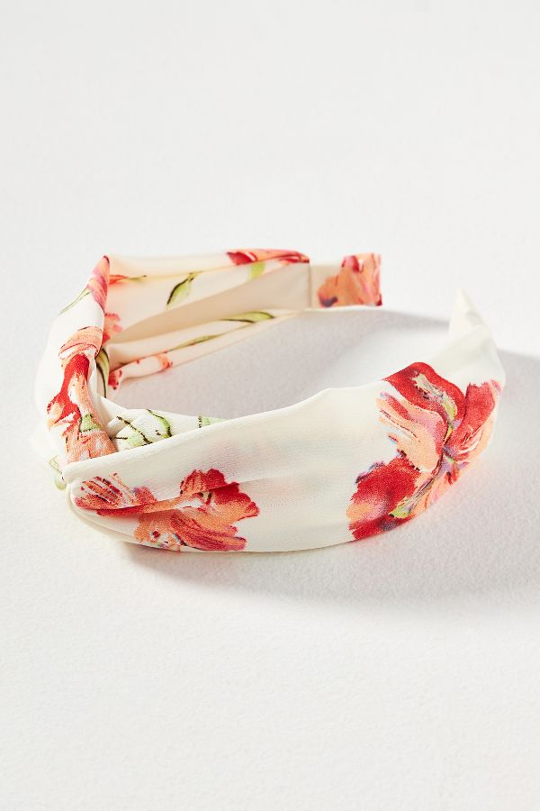 Slide View: 1: Floral Twist Headband