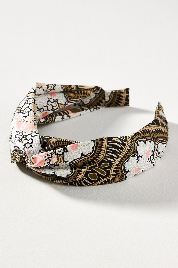 Slide View: 1: Mosaic Floral Twist Headband