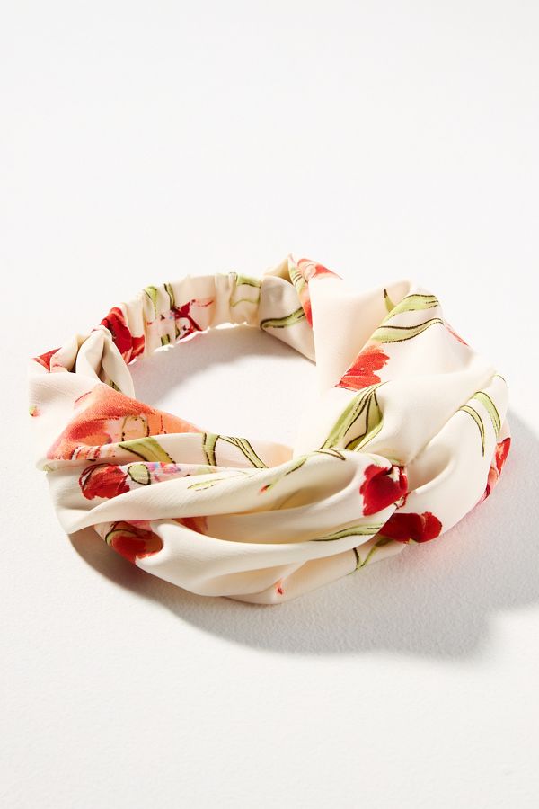 Slide View: 1: Floral Twist Headband