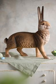 Slide View: 1: Marolin Fillable Easter Rabbit, Large Walking