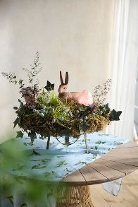 Slide View: 4: Marolin Fillable Easter Rabbit, Sitting