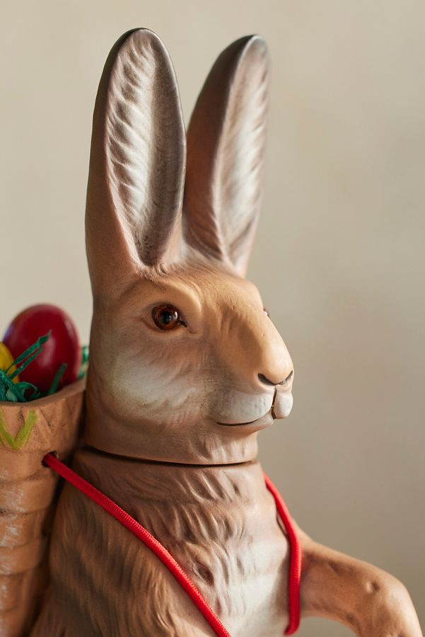 Slide View: 2: Marolin Fillable Easter Rabbit, Standing