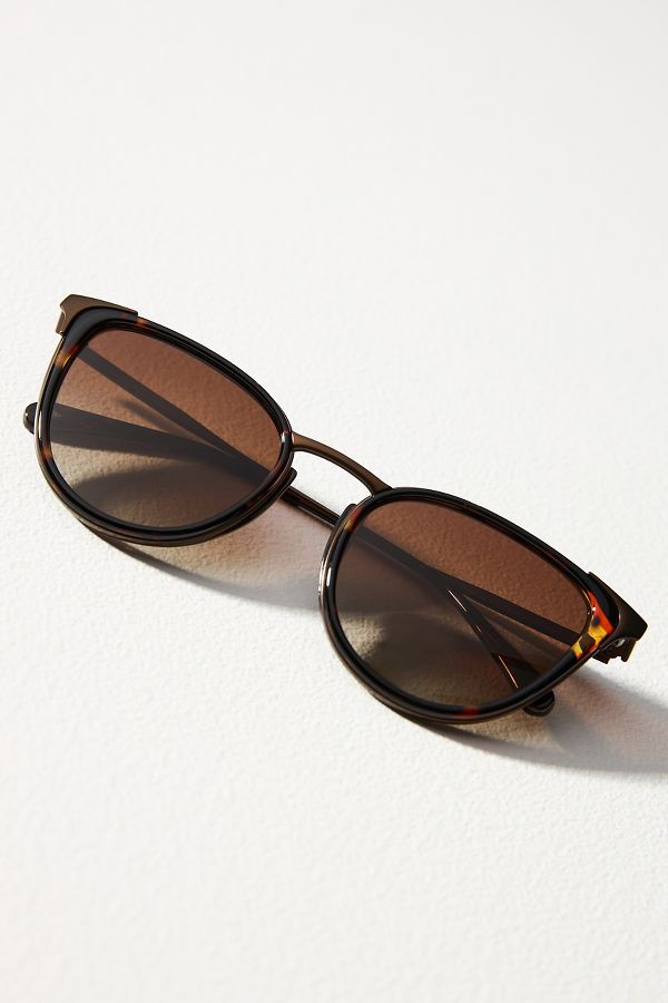 Slide View: 1: Sunski Catalina Cat-Eye Sunglasses