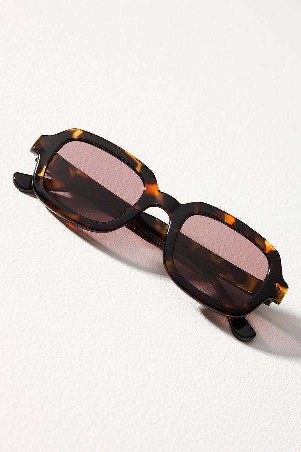 Slide View: 1: Sunski Lago Rectangle Sunglasses